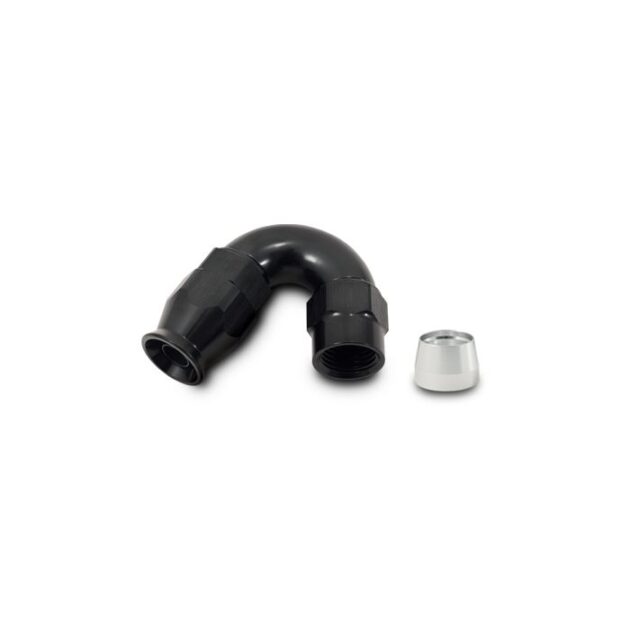 Vibrant Performance - 28510 - 150 Degree High Flow Hose End Fitting for PTFE Lined Hose, -10AN