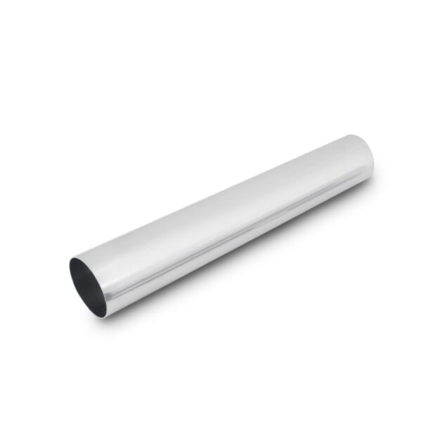 Vibrant Performance - 2947 - Straight Aluminum Tubing, 4.5 in. O.D. x 18 in. Long - Polished