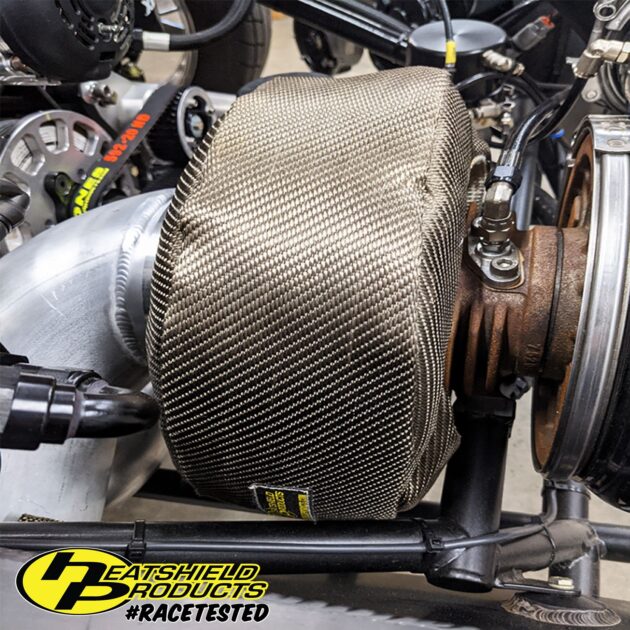 Lowers under hood temperatures, Rated for 1800F, Easy install, Includes wire