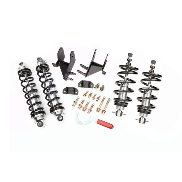 Coil-Over Kit, GM. 64-67 A-Body, SB, Double Adj. Bolt-on, front and rear.