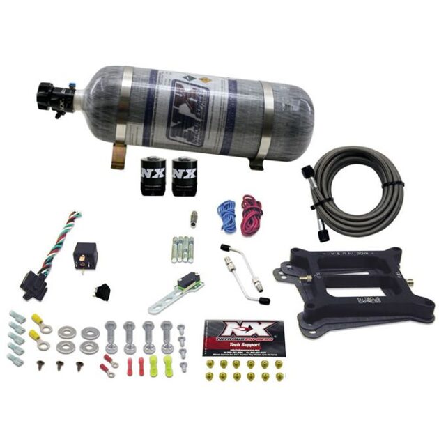 Nitrous Express 4150 4-BBL/GASOLINE (50-100-150-200-250-300HP) WITH COMPOSITE BOTTLE