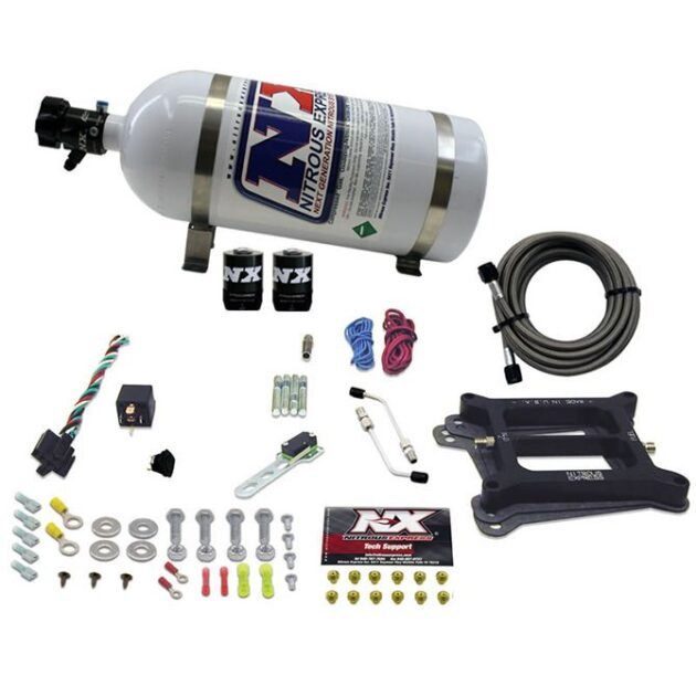 Nitrous Express 4150 4-BBL/ALCOHOL (50-100-150-200-250-300HP) WITH 10LB BOTTLE