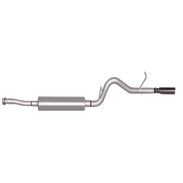 Cat-Back Single Exhaust System; Aluminized