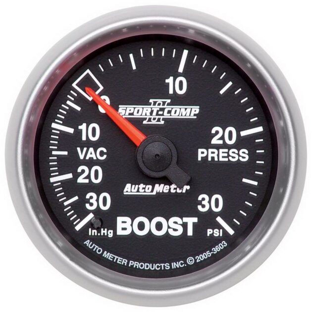 2-1/16 in. BOOST/VACUUM, 30 IN HG/30 PSI, SPORT-COMP II