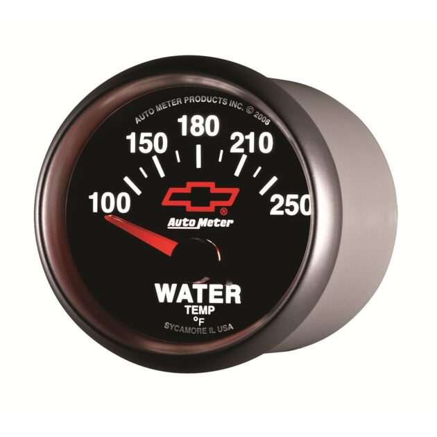 2-1/16 in. WATER TEMPERATURE, 100-250 Fahrenheit, GM BLACK