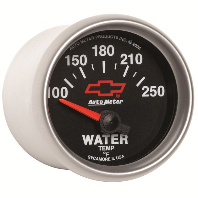 2-1/16 in. WATER TEMPERATURE, 100-250 Fahrenheit, GM BLACK