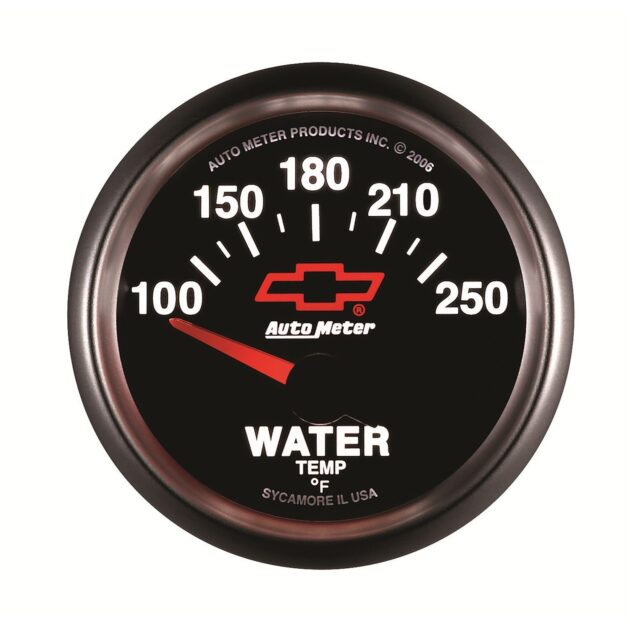 2-1/16 in. WATER TEMPERATURE, 100-250 Fahrenheit, GM BLACK