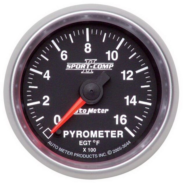 2-1/16in PYROMETER, 0-1600 deg F, SPORT-COMP II