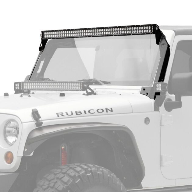 KC Hilites 50 in C-Series C50 LED - Light Bar System - 300W Combo Spot / Spread Beam - for 07-18 Jeep JK