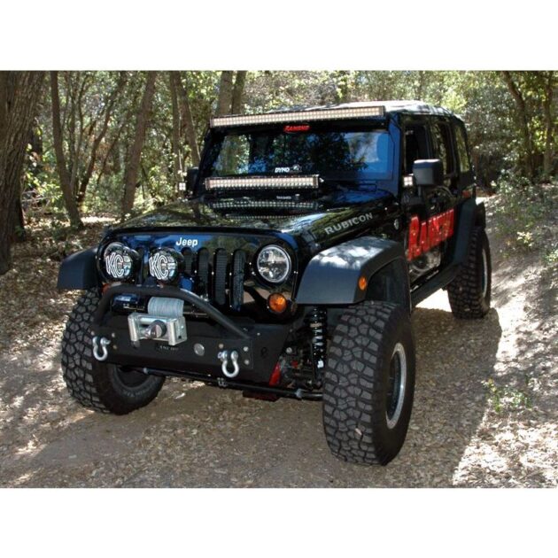 KC Hilites 50 in C-Series C50 LED - Light Bar System - 300W Combo Spot / Spread Beam - for 07-18 Jeep JK
