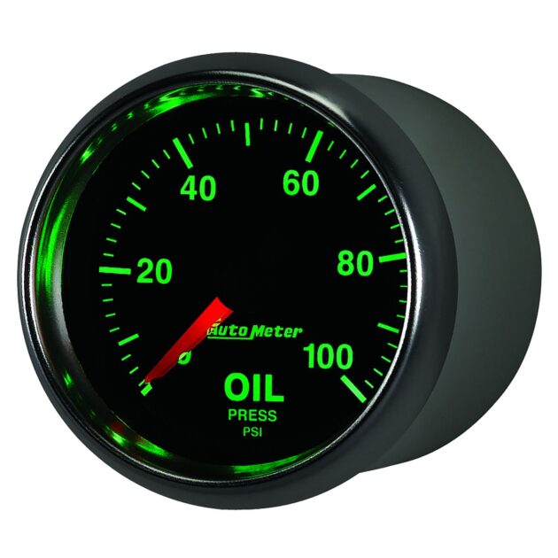 2-1/16 in. OIL PRESSURE, 0-100 PSI, GS