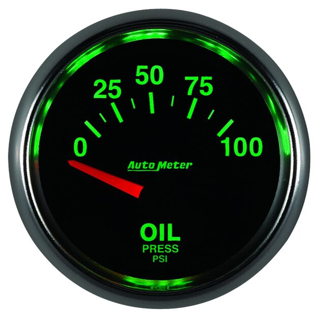 2-1/16 in. OIL PRESSURE, 0-100 PSI, GS