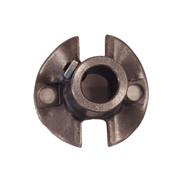 Borgeson - Steering Coupler - P/N: 384300 - OEM Style half rag joint steering coupler. Steering column flange side. Fits 1 in.-48 spline.