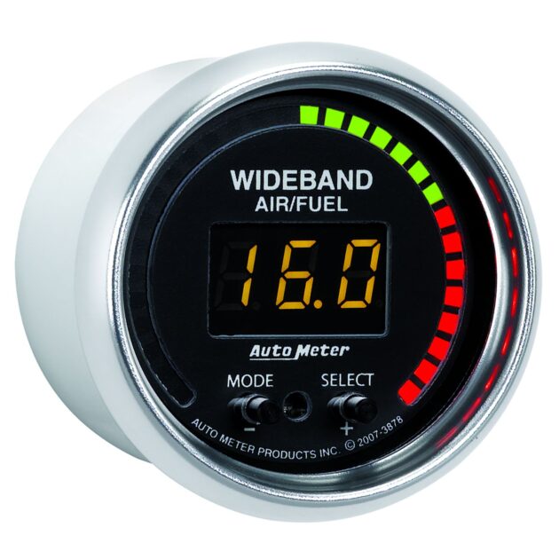 2-1/16 in. WIDEBAND PRO AIR/FUEL RATIO, 6:1-20:1 AFR, GS