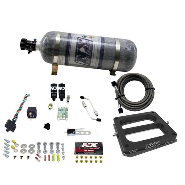 Nitrous Express Dominator HITMAN PLUS (50-100-150-200HP) WITH COMPOSITE BOTTLE