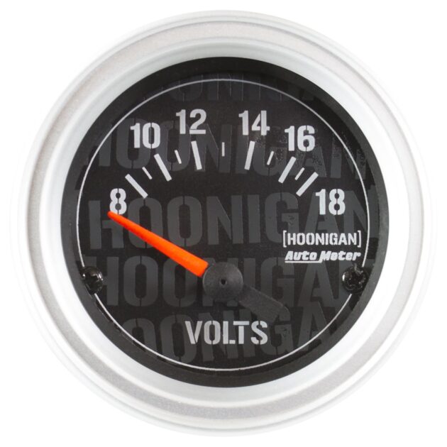 2-1/16 in. VOLTMETER, 8-18V, ELEC, HOONIGAN