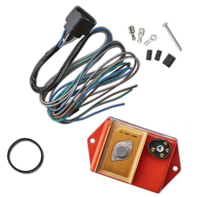 Orange MOPAR Ignition Box and Wire Harness Kit