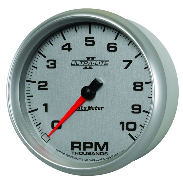 5 in. TACHOMETER, 0-10,000 RPM, ULTRA-LITE II