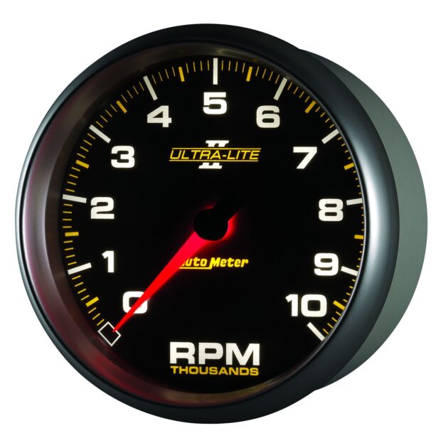 5 in. TACHOMETER, 0-10,000 RPM, ULTRA-LITE II