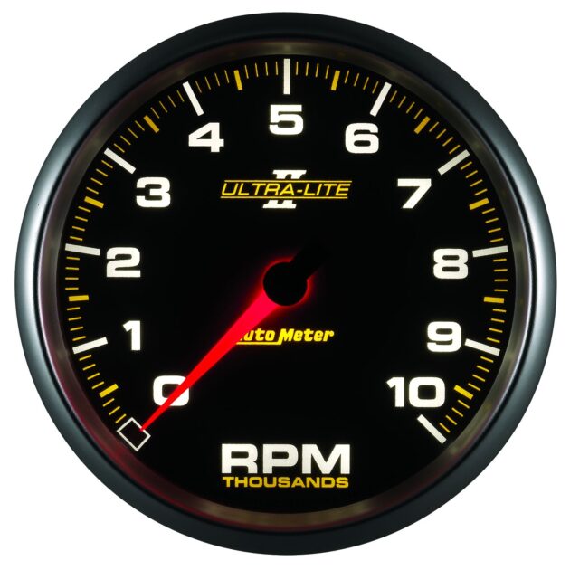 5 in. TACHOMETER, 0-10,000 RPM, ULTRA-LITE II