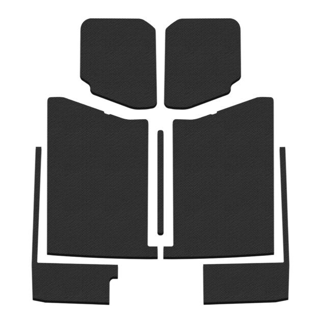 DEI 50187 Gladiator Black Leather Look Complete Headliner Kit 050187