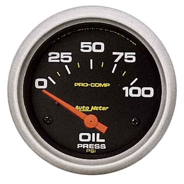 2-5/8 in. OIL PRESSURE, 0-100 PSI, PRO-COMP