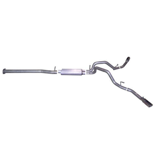 Cat-Back Dual Extreme Exhaust System; Aluminized