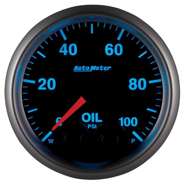 2-1/16 in. OIL PRESSURE, 0-100 PSI, ELITE