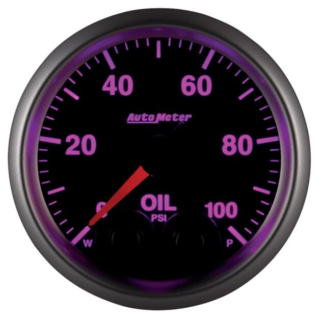 2-1/16 in. OIL PRESSURE, 0-100 PSI, ELITE