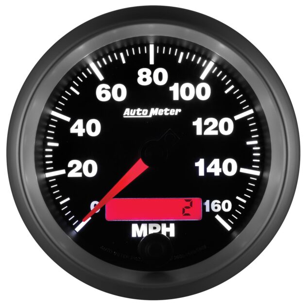 3-3/8 in. SPEEDOMETER, 0-160 MPH, ELITE