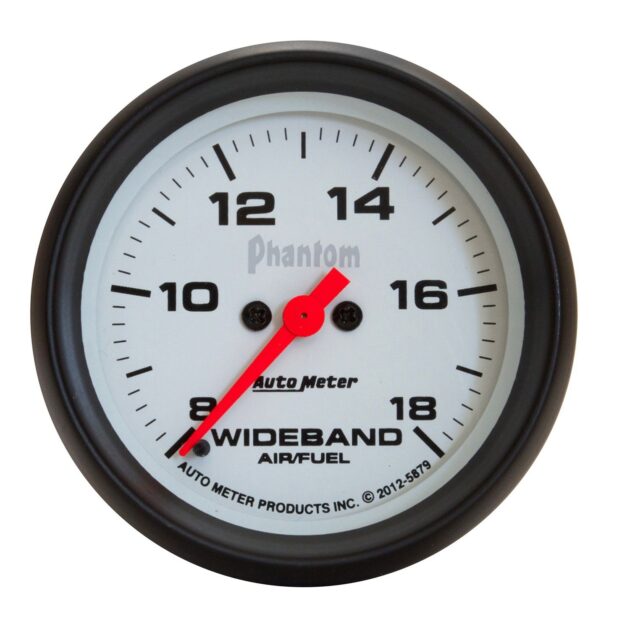 2-5/8 in. WIDEBAND AIR/FUEL RATIO, ANALOG, 8:1-18:1 AFR, PHANTOM