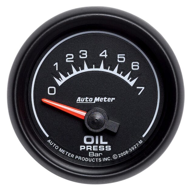 2-1/16 in. OIL PRESSURE, 0-7 BAR, ES