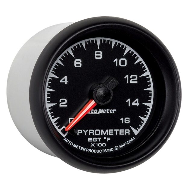 2-1/16 in. PYROMETER, 0-1600 Fahrenheit, ES