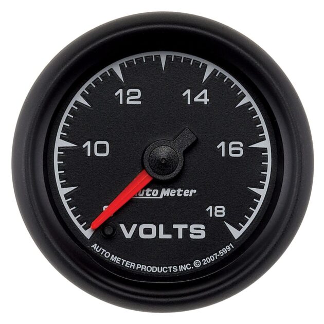 2-1/16 in. VOLTMETER, 8-18V, ES