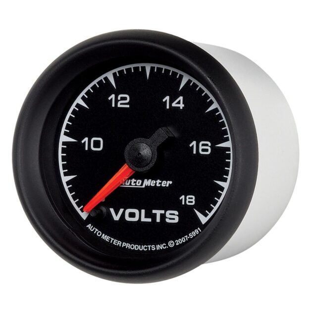 2-1/16 in. VOLTMETER, 8-18V, ES