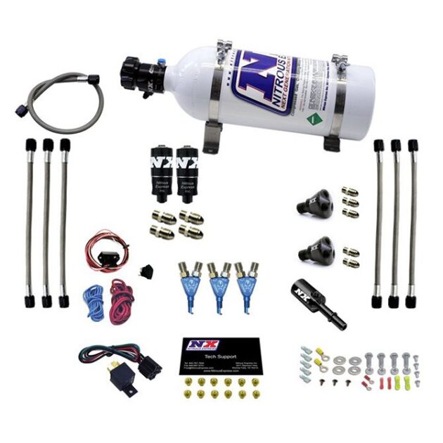 Nitrous Express THREE CYLINDER EFI PIRANHA SYSTEM