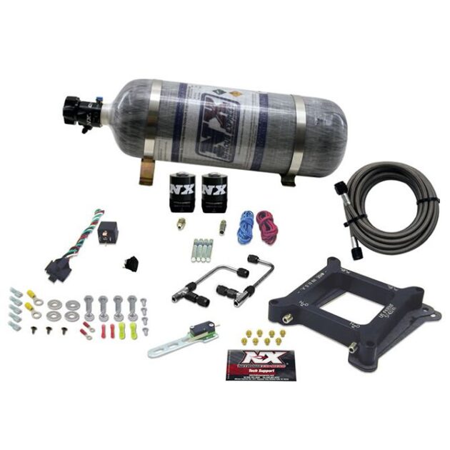 Nitrous Express 4150 Gemini STAGE 6 (50-100-150-200-250-300HP) WITH COMPOSITE BOTTLE.