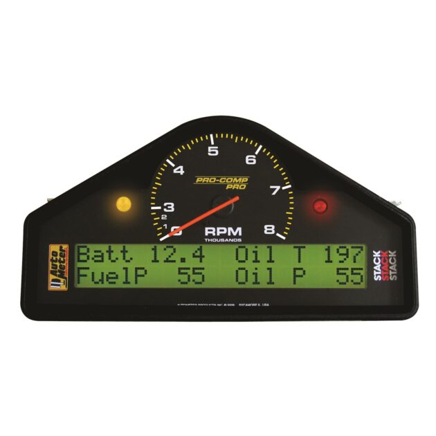 RACE DASH, 0-8K RPM, PRO-COMP PRO