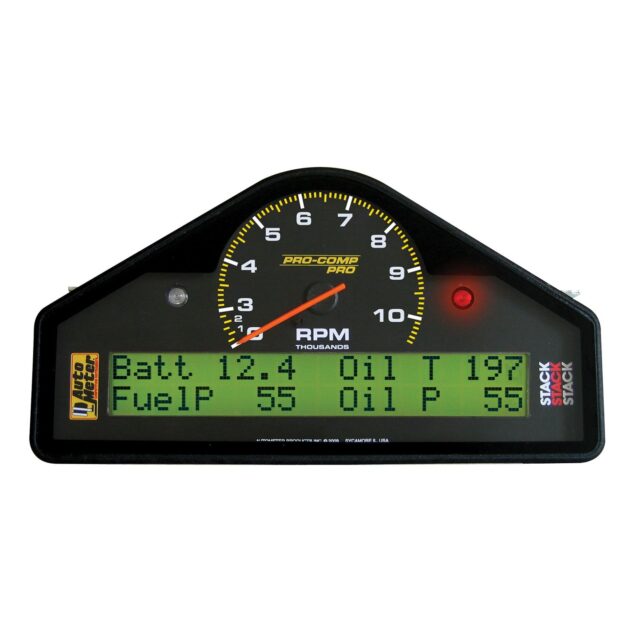 RACE DASH, 0-3-10.5K RPM, PRO-COMP PRO
