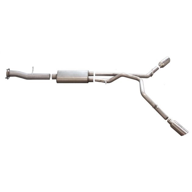 Cat-Back Dual Extreme Exhaust System; Stainless