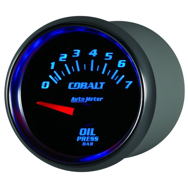 2-1/16 in. OIL PRESSURE, 0-7 BAR, COBALT