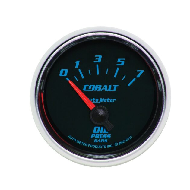 2-1/16 in. OIL PRESSURE, 0-7 BAR, COBALT