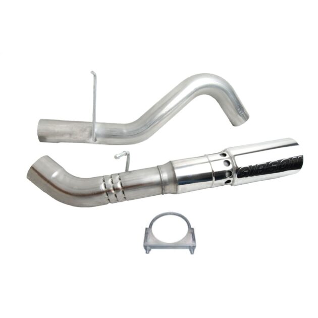 Filter-Back Single Exhaust System; Stainless