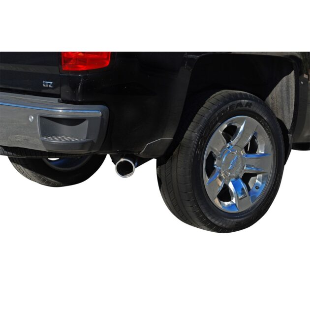 Cat-Back Single Exhaust System; Stainless