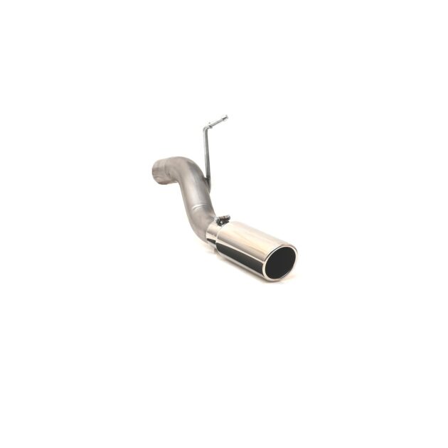 Resonator Delete Single Exhaust System; Stainless