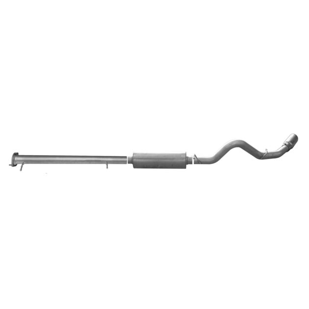 Cat-Back Single Exhaust System; Stainless