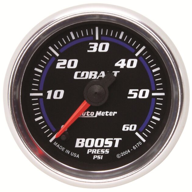 2-1/16 in. BOOST, 0-60 PSI, COBALT