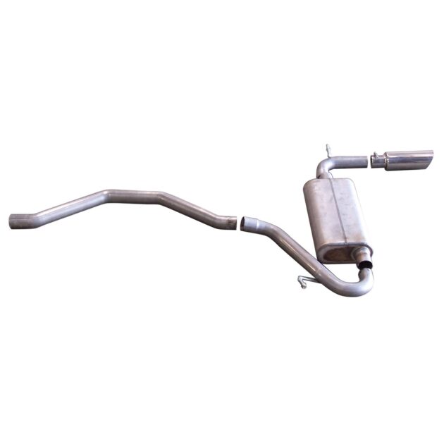 Cat-Back Single Exhaust System; Stainless