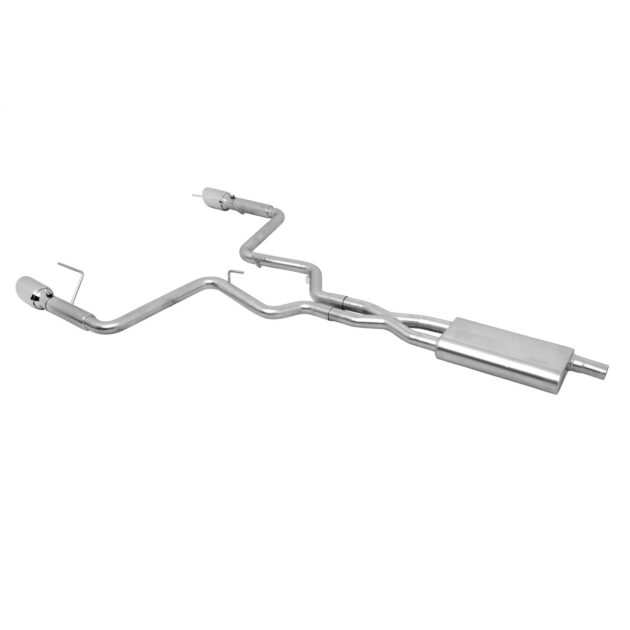 Cat-Back Dual Exhaust System; Stainless