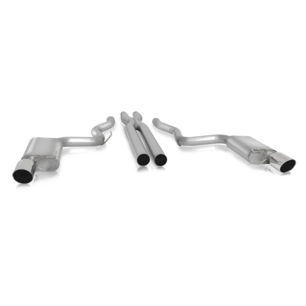 Cat-Back Dual Exhaust System; Stainless